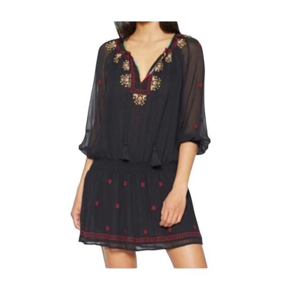 Joie Dresses & Skirts - Joie Germoine Embroidered Silk Dress Size XS